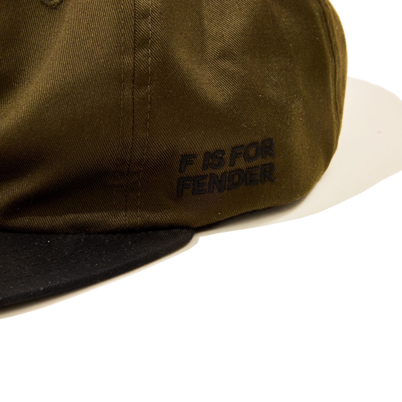 F IS FOR FENDER ロゴキャップ Fender LOGO STRETCH CAP RED 帽子 ベースボールキャップ